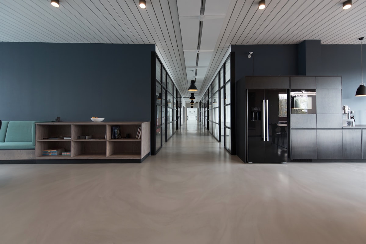 Modernes sauberes Büro