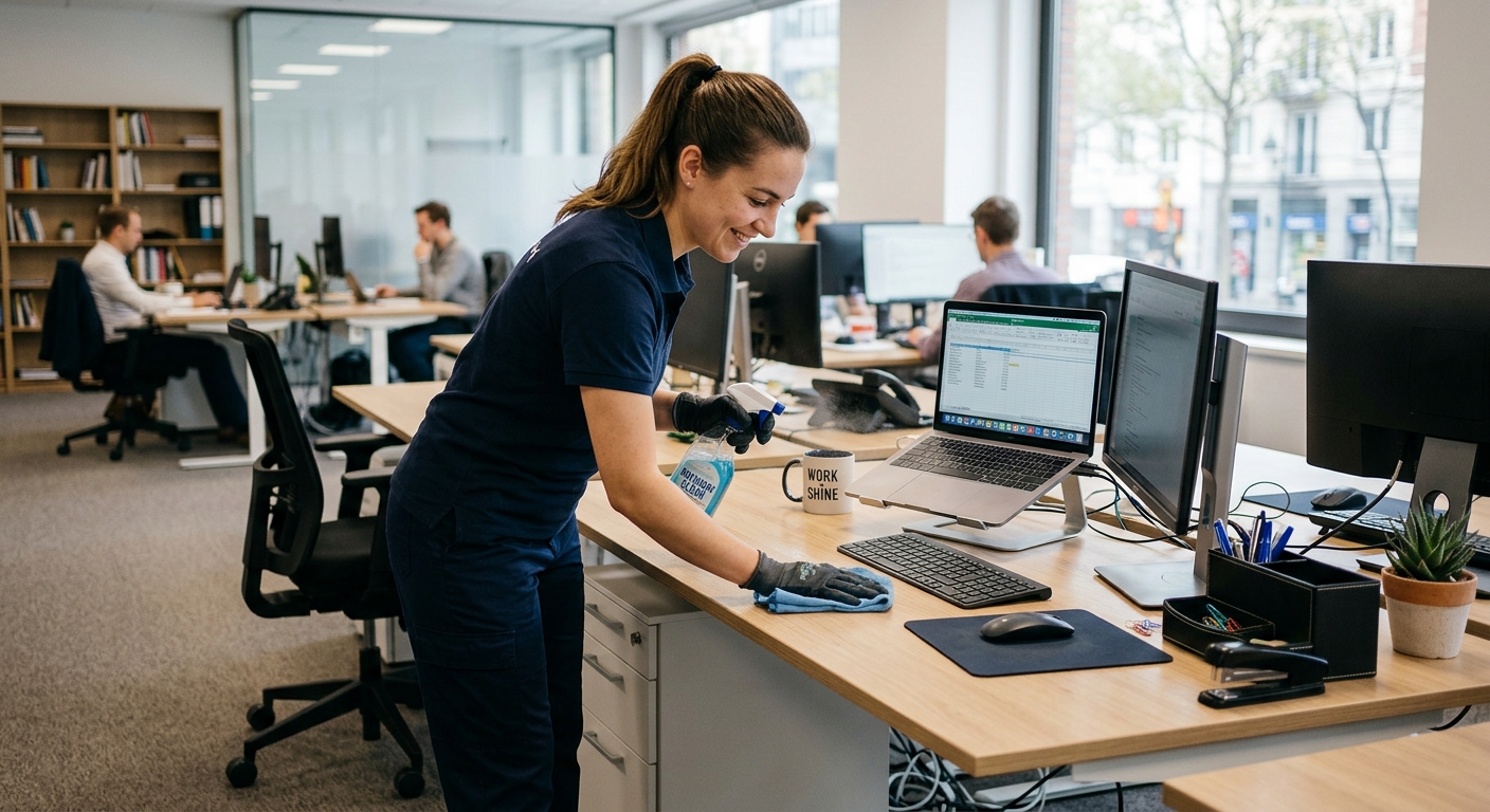 Gebäudereinigung Büro